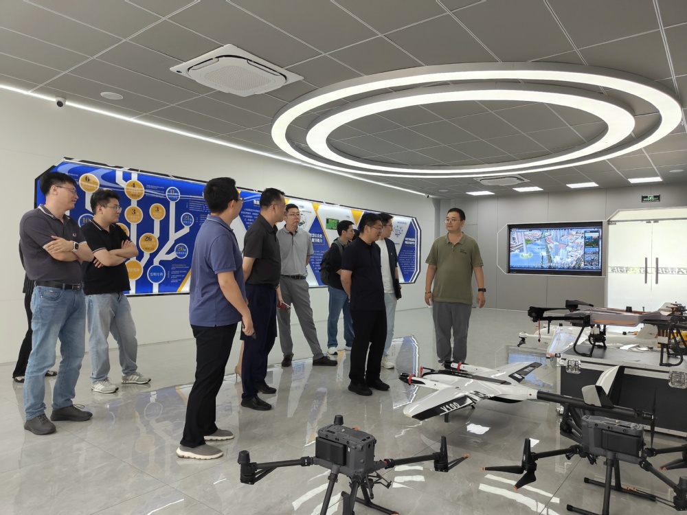 共探低空经济发展新篇|天津城投集团赴天勘集团下属星际公司考察交流